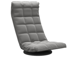 Swivel Floor Chair, Swivel Floor Chairs Vidaxl Cinzeto Veludo