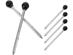 Toyandona Conjunto De 6 Pinos Segurança Com Cabeça Esférica Para