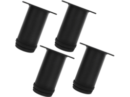 Sewacc Conjunto De 4-niveladores Pés Móveis Ajustáveis Em Aço Inoxidável Para Estantes, Mesas De Computador E Móveis