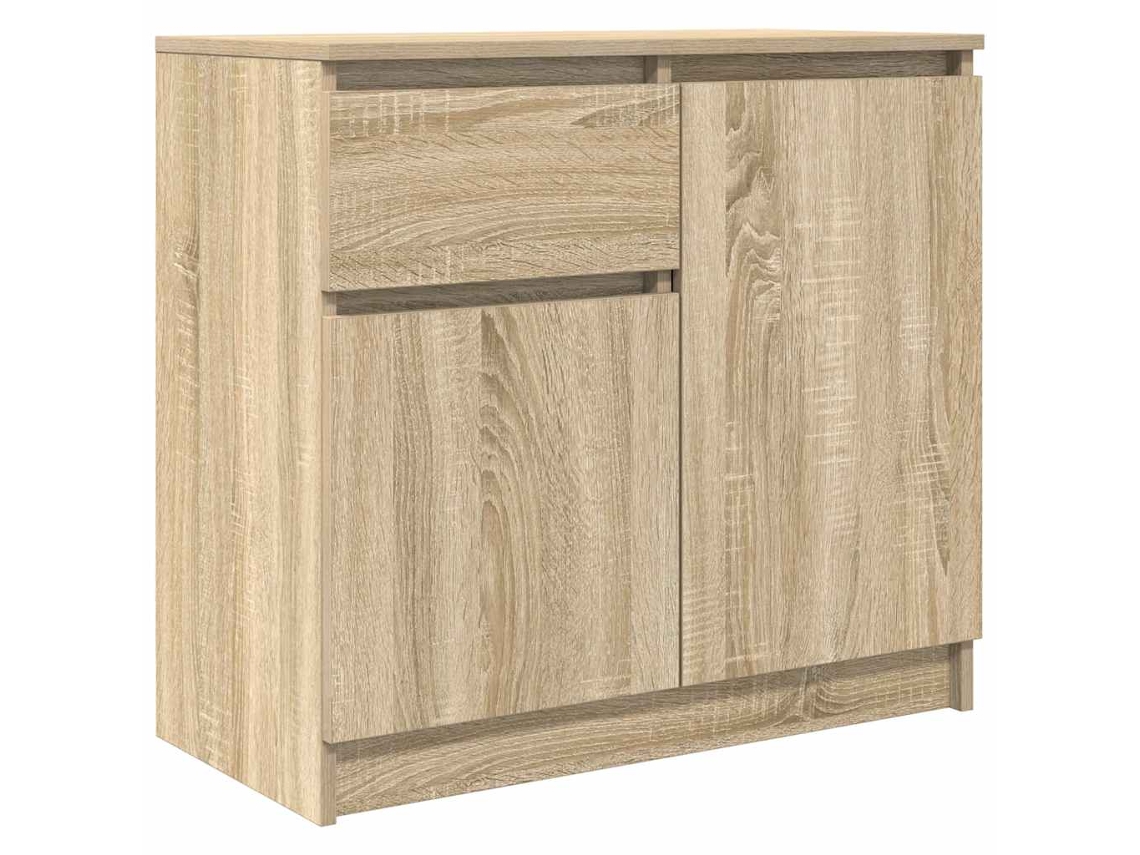 Sideboard, Sideboards Vidaxl Marrom Madeira Processada (n/a)