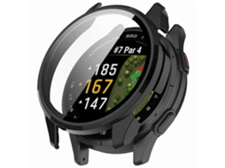 Capa de Relógio Compatível com Protetor Tela Vidro Temperado para Smartwatches Golfe Gps. GOKOCO