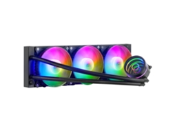 Conjunto 3 Ventoinhas Frgb MARS GAMING Ml-One360 Preto Liquid Cpu Cooling Tdp 550W