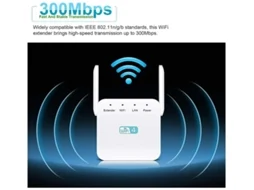 Extensor Wifi, Alcance Para Casa/escritório, Repetidor/roteador/modo Ap Yizhood.