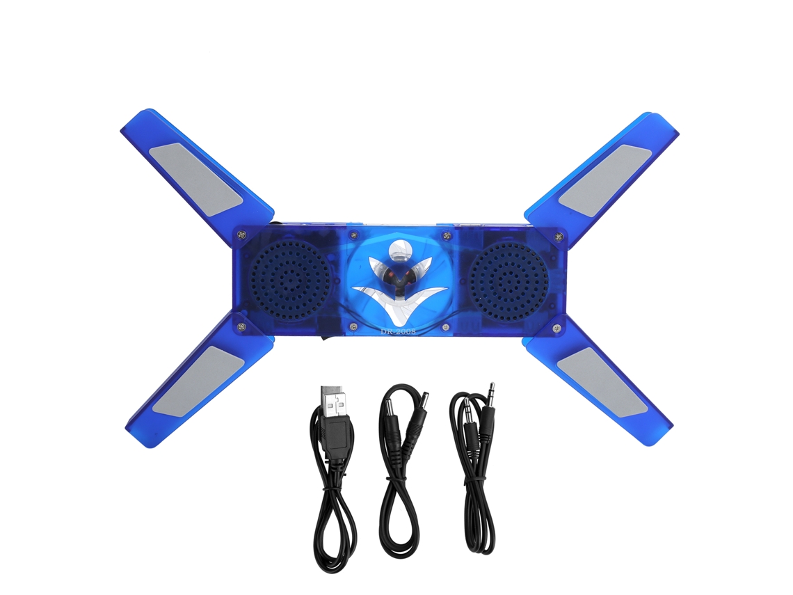 2026zentro-base Cooler Para Laptop Plegável Com Hub Usb Led Ventilador De Dissipação De Calor Baixo Ruído