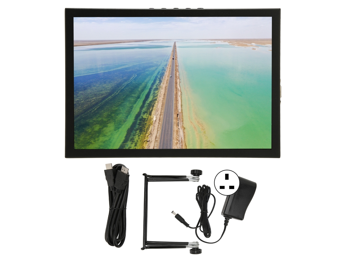 Monitor Pequeno LAXISCREED 10.5 Polegadas Fhd Dobrável Portátil