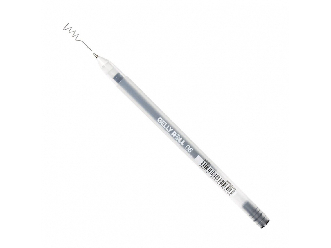 Marcador SAKURA Gelly Basic Branco