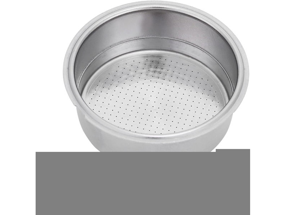 Filtro De Café Em Aço Inoxidável, 51 Mm, Cesto Pressão Camada Dupla, Para Expresso (xícara Máquina Suporte