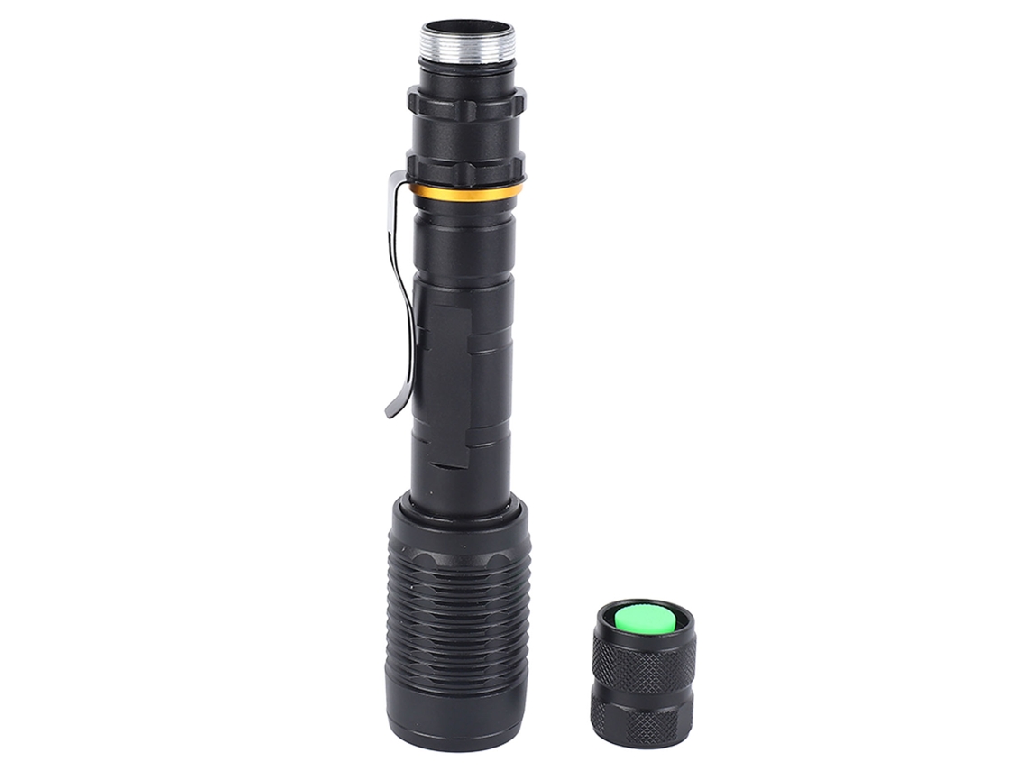 Mali lanterna Super Brilhante Led Zoomável de Ligação de Alumínio para Camping, Trekking e Exploração Ao Ar Livre