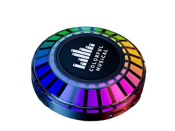 Coluna de Som Bluetooth LAXISCREED Led Colorido Hifi Sem Fio