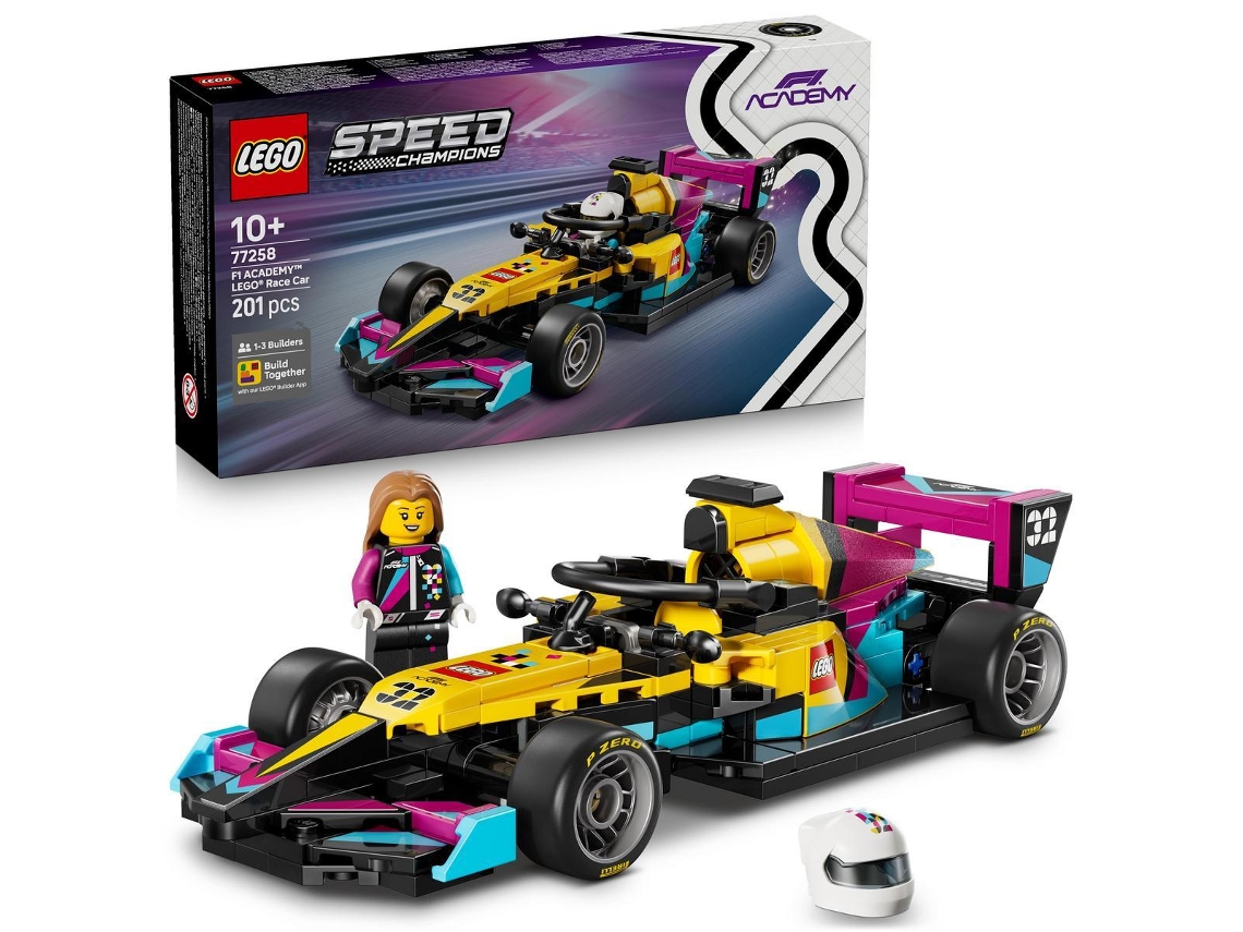 Lego® 77258 Speed Champions Carro De Corridas F1 Academy™ Lego® - A Partir Dos 10 Anos
