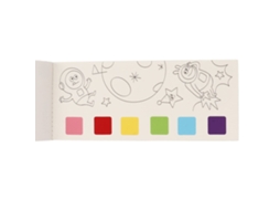 Primerox livro de Pintura Aquarela Infantil para Crianças com Escova Melhora Criatividade Tipo 1