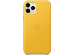 Capa APPLE iPhone 11 Pro Leather Amarelo
