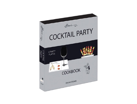 Tabuleiro BACI Entradas Cookbook Cocktail Melamina