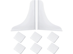 Conjunto De 8 Peças Prendedores Para Cortina Chuveiro E Forro Box,