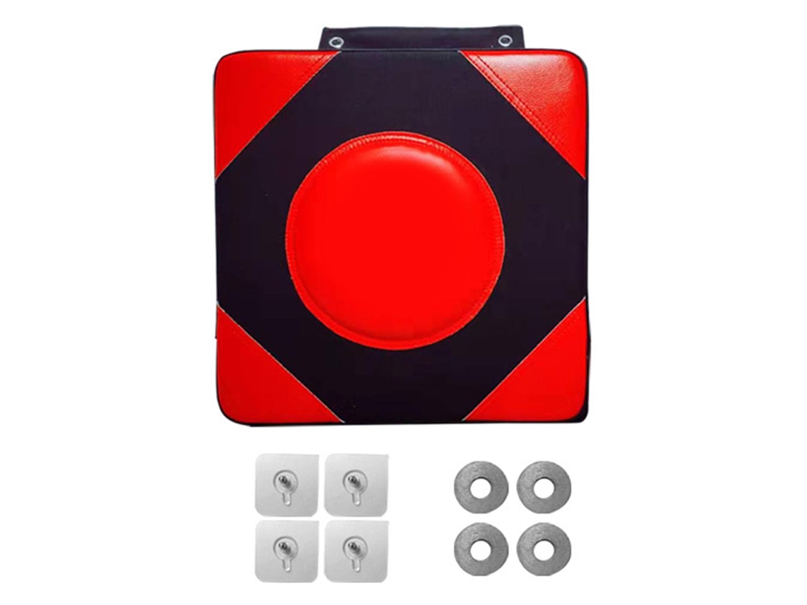 Business alvo de Boxe de Parede Ajustável em Altura com Absorção de Impacto para Treinamento Esportivo 30x30x10cm