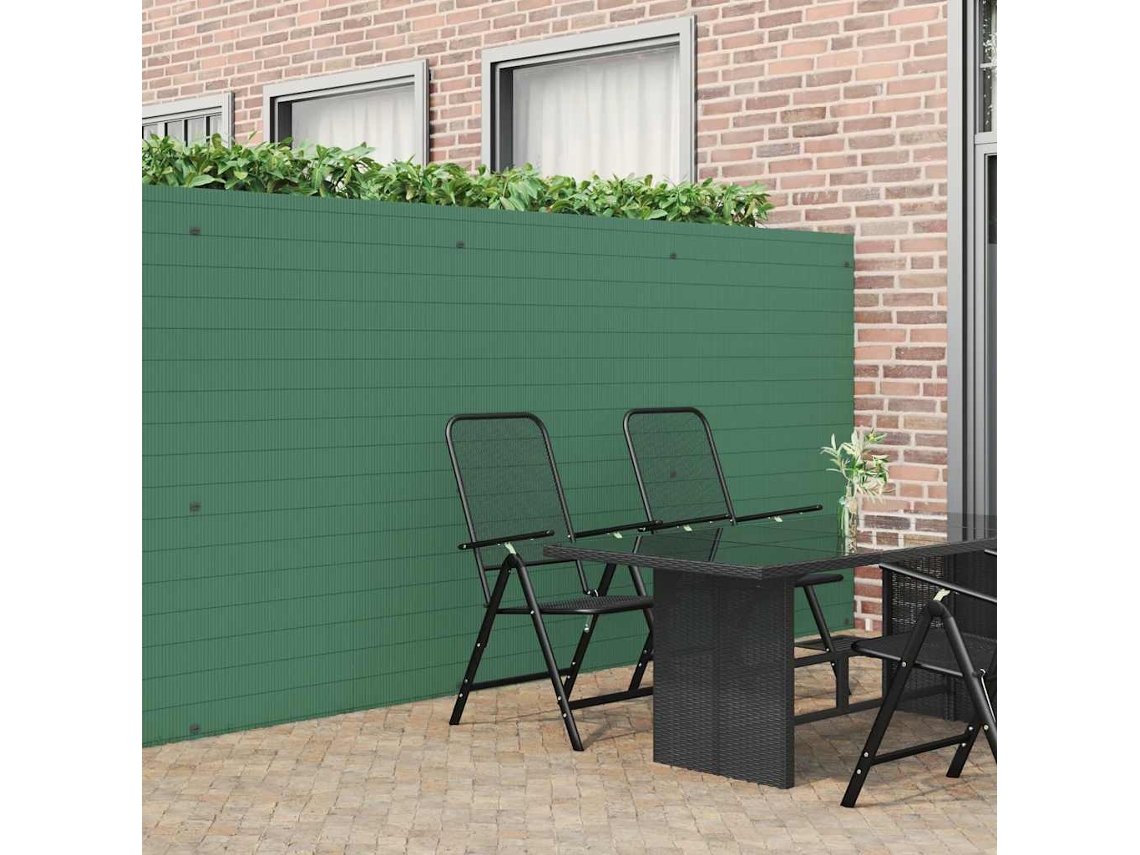 Vidaxl Cerca De Jardim Dupla Face Verde 1,8x3 M Pvc