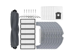 Lurelia Kit De Manutenção Para D10 Plus Gen 2 Rld32gd, Com Escova Principal, Escovas Laterais, Panos De Mop, Sacos De Pó