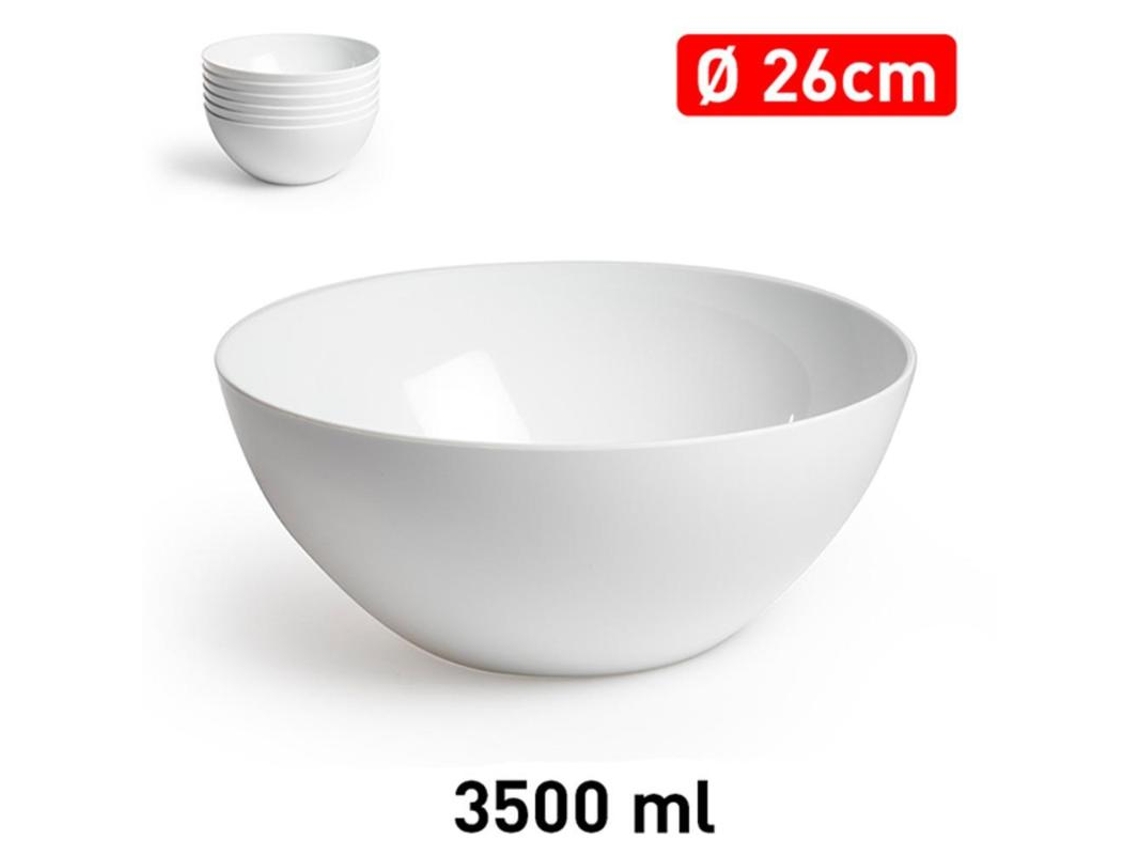 Ensaladera 26 cm 260 blanca