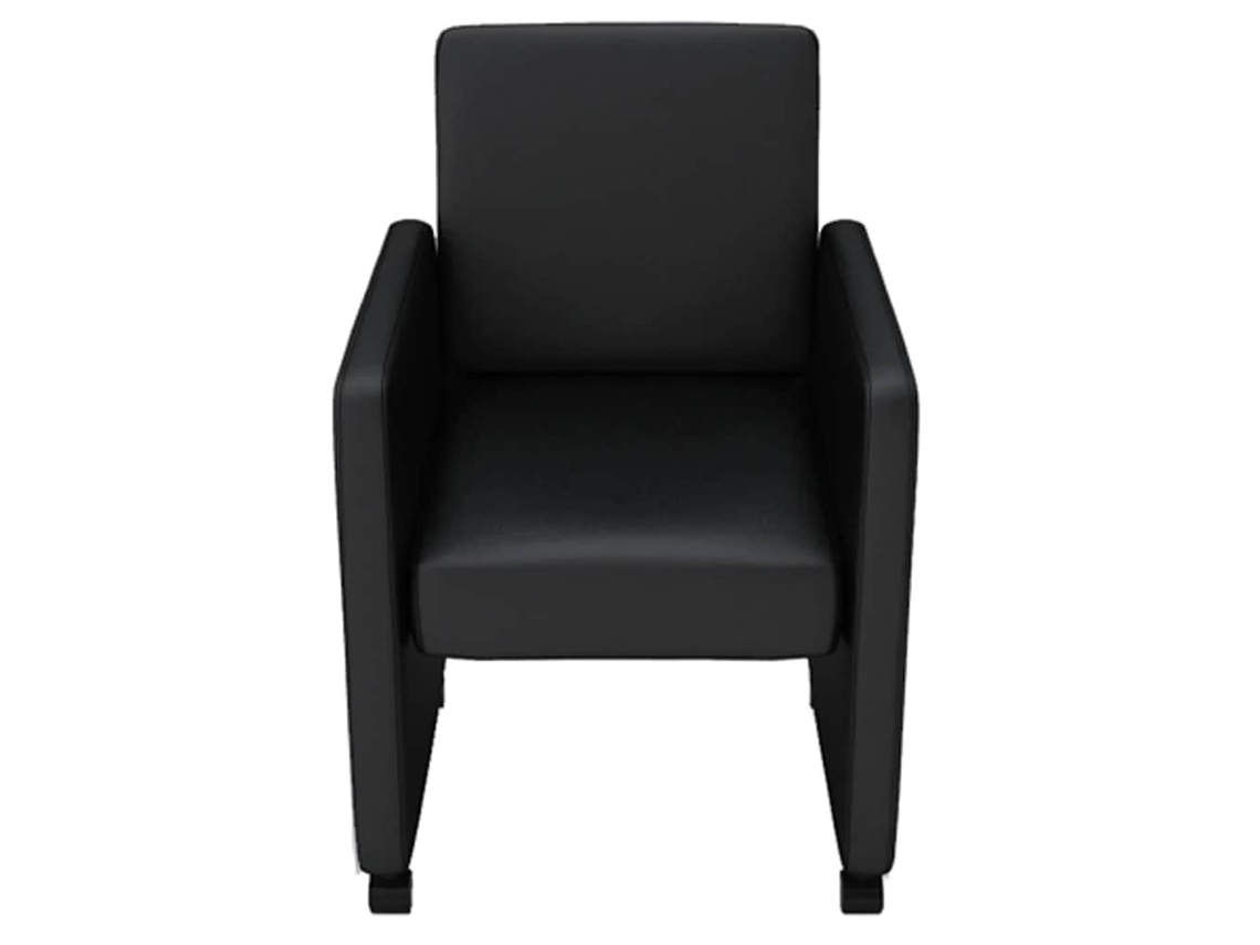 Cadeiras de Jantar 4 Pcs Couro Artificial Preto MAISON EXCLUSIVE