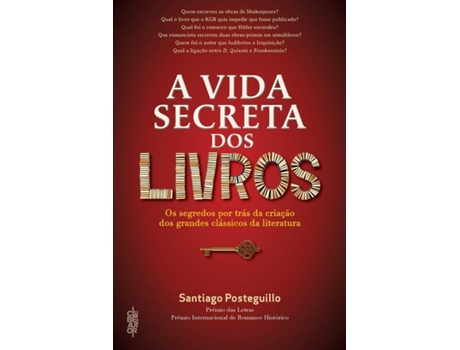Livro A Vida Secreta dos Livros de Santiago Posteguillo