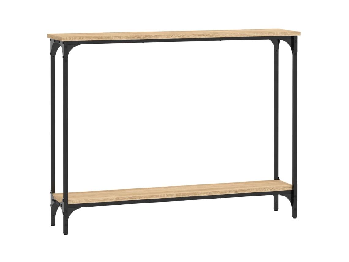 Mesa consola VIDAXL Marrom Madeira processada (100x22.5x75 cm)