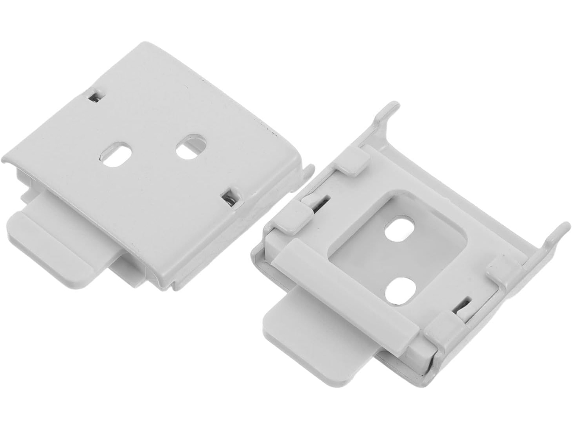 Suportes Metálicos Healifty Para Persianas De Rolo, Instalação Rápida E Desempenho Estável, 2 Peças Para Decoração De