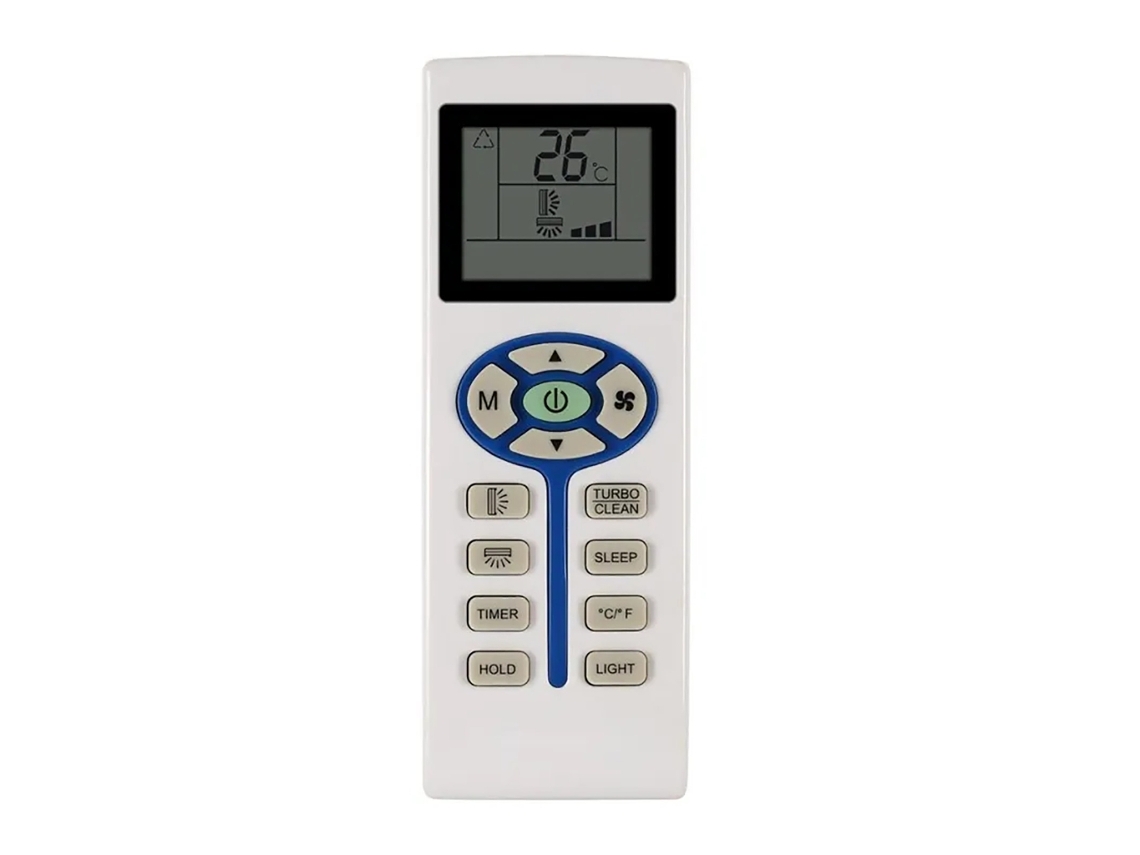 Controle Remoto Substituto Compatível Com Lcd Universal Ar Condicionado Chigo Zh/tl02