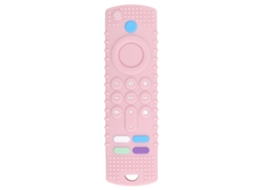 Brinquedo Chupeta Controle Remoto Silicone Macio Simulação Alta Botões Diversos Rosa