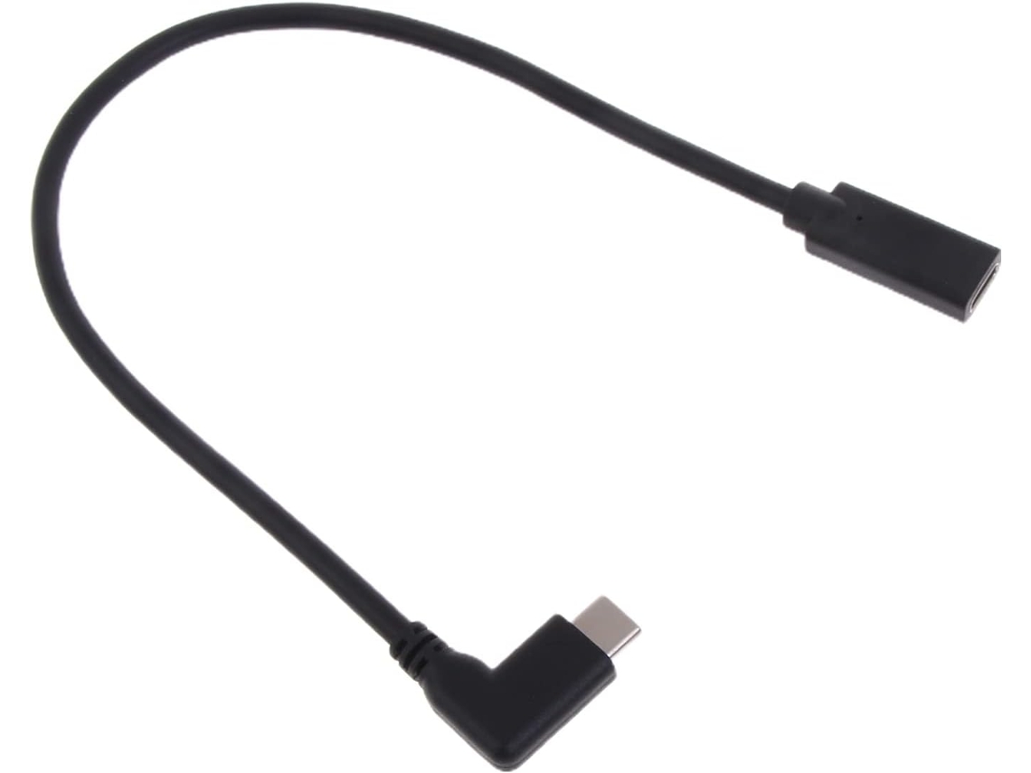 Cabo De Extensão Usb Tipo C Fêmea Para Macho, Dados E Carregamento 5a