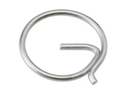 Anel Dividido gPrateado 1.25 Mmplastimo