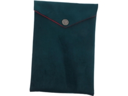 Bolsa Hanabass para guardar as Sagradas Escrituras em Veludo Verde Escuro, Tamanho Médio, para proteção e