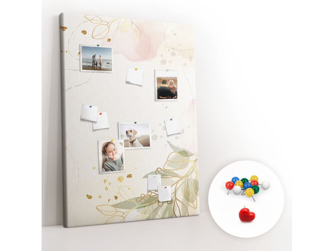 Painel De Cortiça Para Parede Arte De Luxo Para O Escritório Espelharte (100x140 Cm)