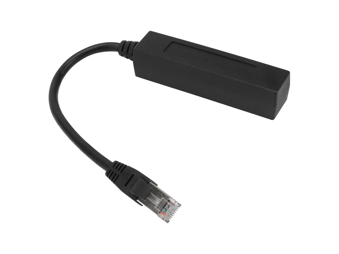 Divisor De Cabo Rj45 De 4 Portas Em Abs E Cobre Com Proteção De Sinal