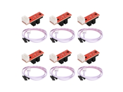 6 Conjunto De Finales Ópticos Y Mecánicos Sin Ruido Para Impresora 3d Interruptor Límite 5v