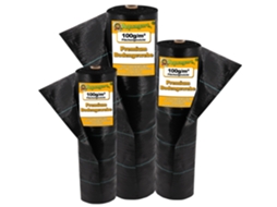 5 M² Membrana de Controlo de Ervas, Forro de Ervas, Forro de Mulching 100 g, 1,65 M Largura AQUAGART