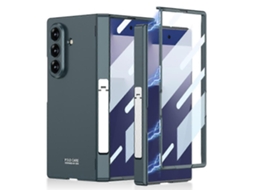 Capa De Celular Com Cobertura Total E Dobradiça Magnética Integrada Gkk Com Suporte Lateral Para Samsung Galaxy Z Fold7 5g