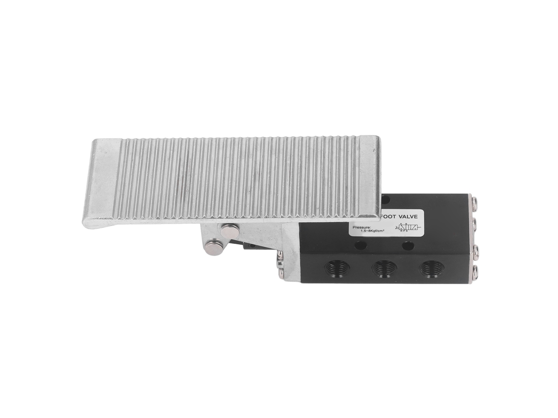 Válvula Pneumática De Atuação Manual Laxiscreed, Cinco Vias, 2 Posições, Aluminio G1/4 Polegadas