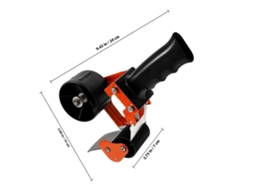 Dispensador de Fita Adesiva Manual com Cabo Ergonômico para Caixas, Mudanças e Embalagens Comerciais. GOKOCO