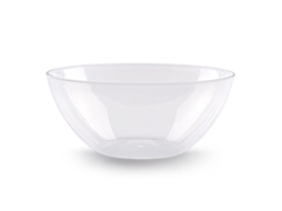 Ensaladera transparente 2,4l 23 cm