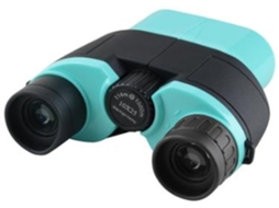 Binóculos para Adultos Binóculos de Alta Potência 10x25 para Caça Caminhadas Viagens Turismo Esportes Azul USHION