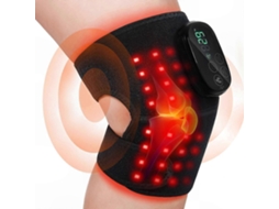 Massageador de Joelho Sem Fio Recarregável com Função Terapia Luz Vermelha 660 Nm e 850 Nm. GOKOCO