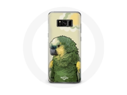 Capa para Samsung Galaxy S8 Papagaios Verdes da Amazônia