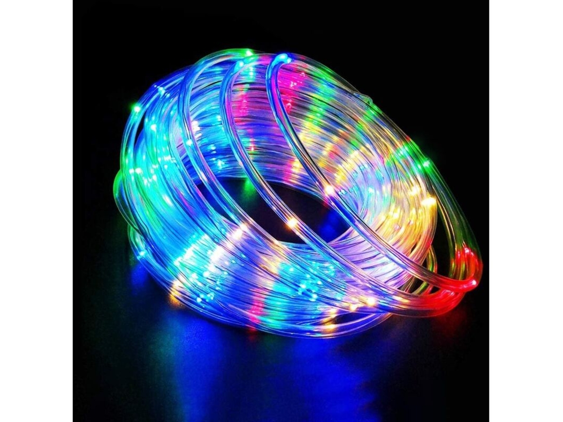 Cordão De Luzes Led, 20 M, Energia Solar, Para Festas, Casamentos, Janelas, Árvores E Composição Sazonal