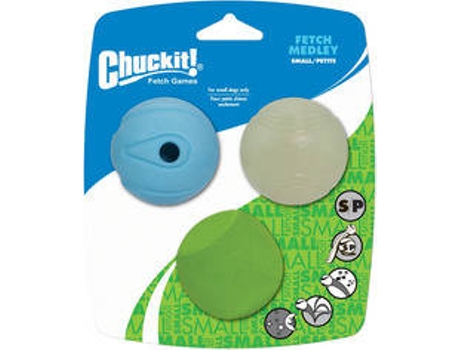 Bolas para Cães  Fetch Medley 3 und (5cm)