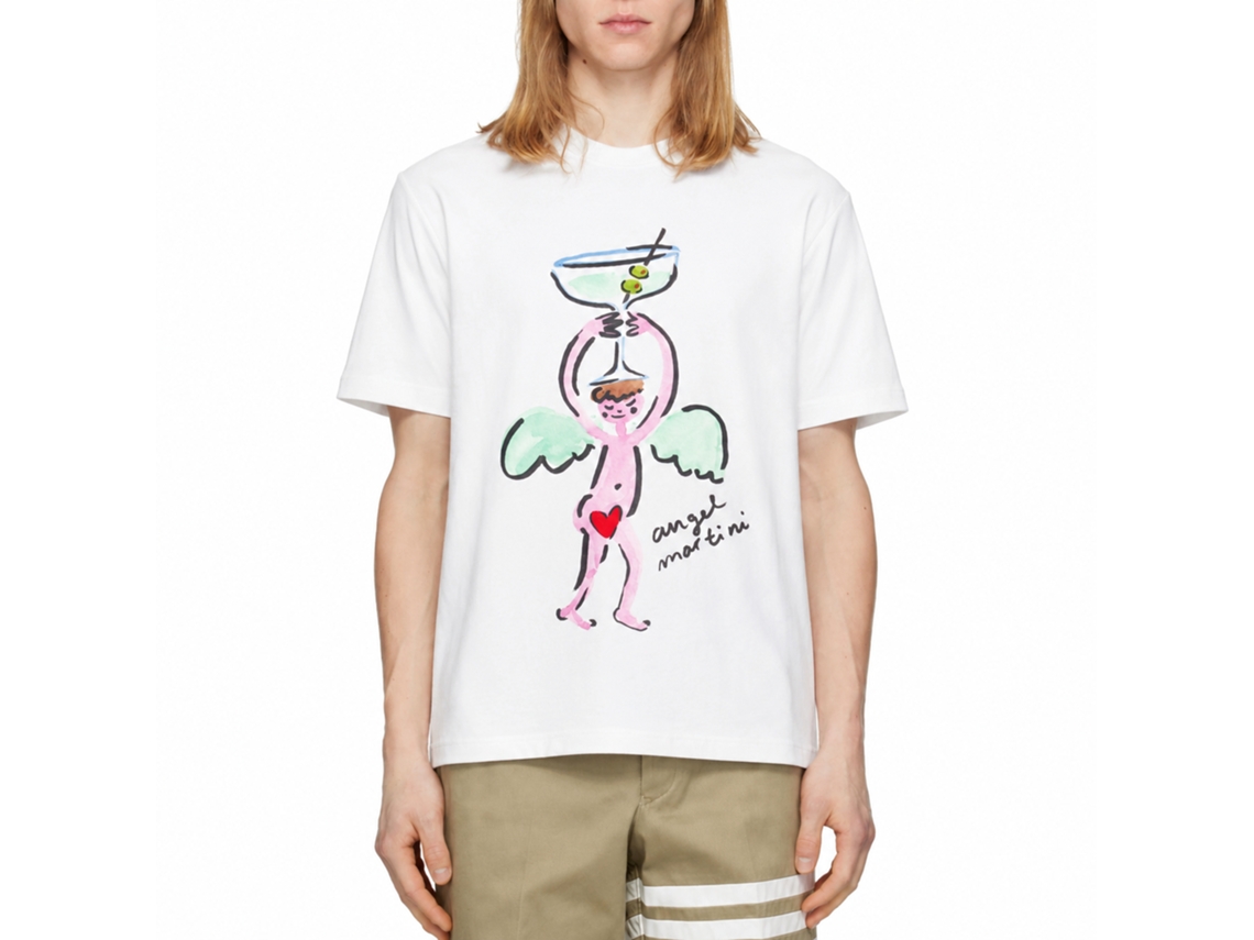 Rockinstone Angel Martini Ofelia Botella T-shirt Unique Designer Style