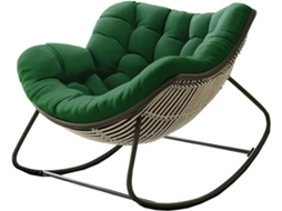 Almofada Para Cadeira Papasan, Almofada Confortável Para Cadeira De Balanço, 120x 100x 10cm, Acolchoamento Espesso Para