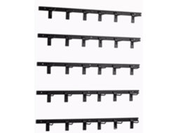 Resistente Em Aço Para Oficina, Armazenamento De Capacete De Segurança (preto, 30 Cm) Suporte