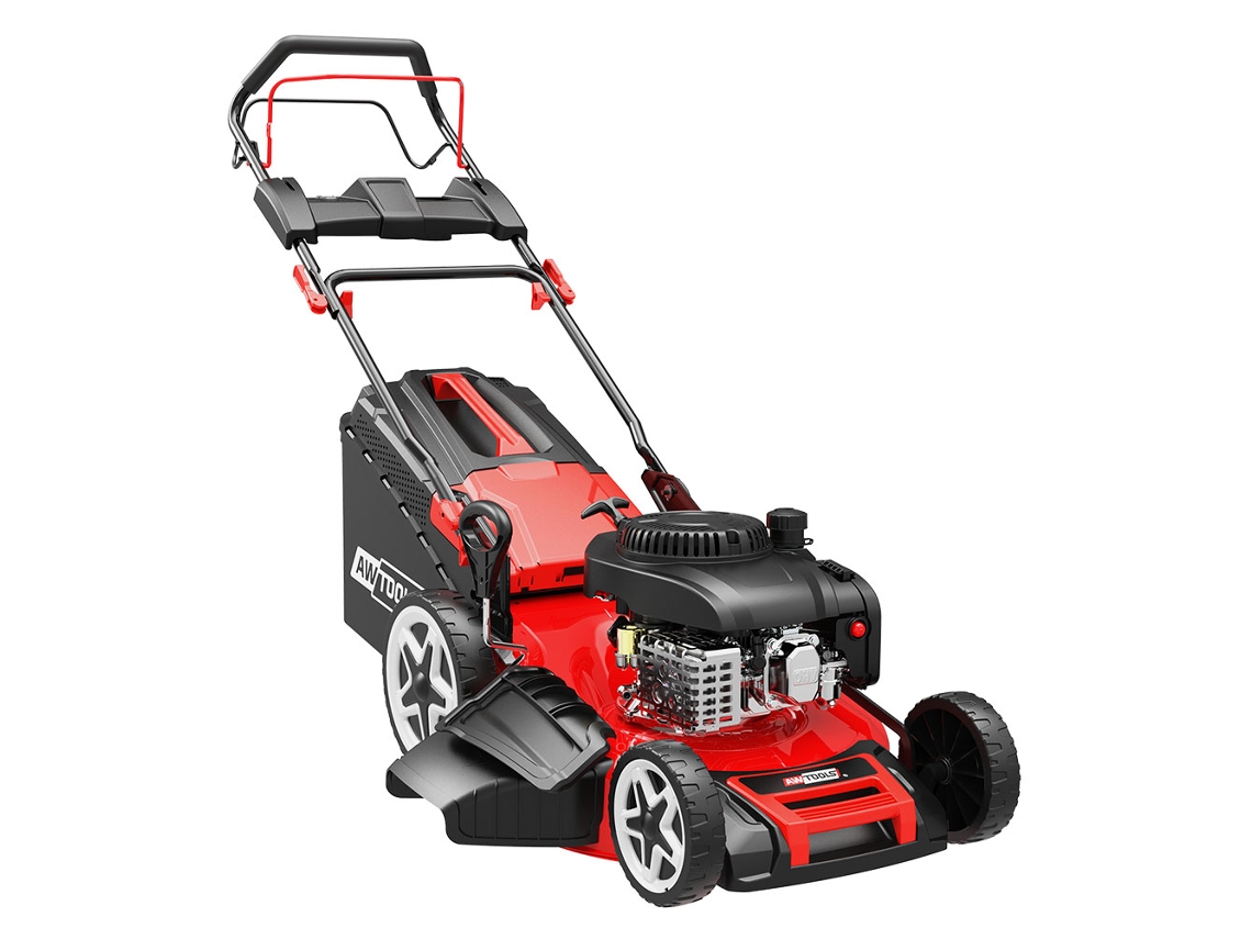 Cortador de grama a gasolina com partida elétrica 4,4 kW 6,0 HP 224 cc Dm53es Awtools