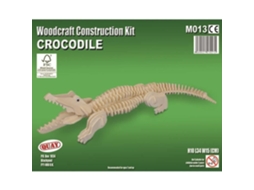 Kit de construção em madeira Crocodile QUAY FSC