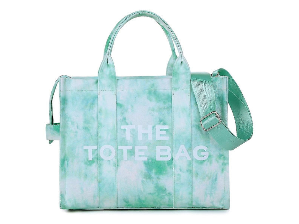 Bolsa de Lona Feminina de Viagem com Zíper, Ombro Moderna e Carteira Verde AQUAFORGE (85, 5 Cm)